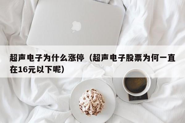 超声电子为什么涨停(超声电子股票为何一直在16元以下呢)